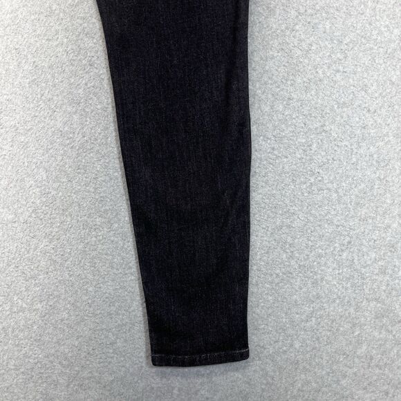 L.L. Bean BeanFlex Jeans Women’s 12R Black Skinny Leg Favorite Fit Denim - Picture 14 of 16